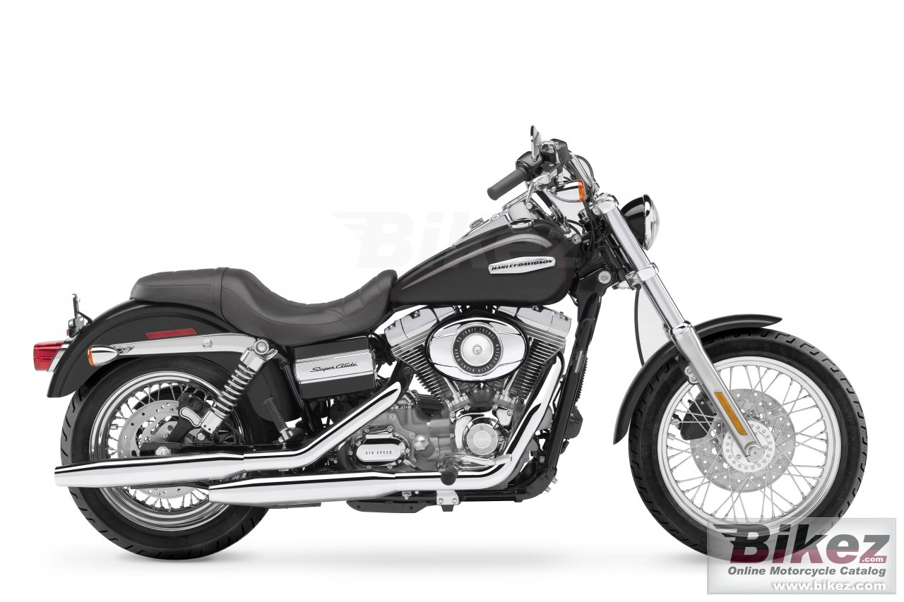 Big Harley-Davidson fxdc dyna super glide custom picture and wallpaper from Bikez.com
